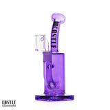 Castle Glass: 8.5" Dayglo Barrel (14mm - Purple)