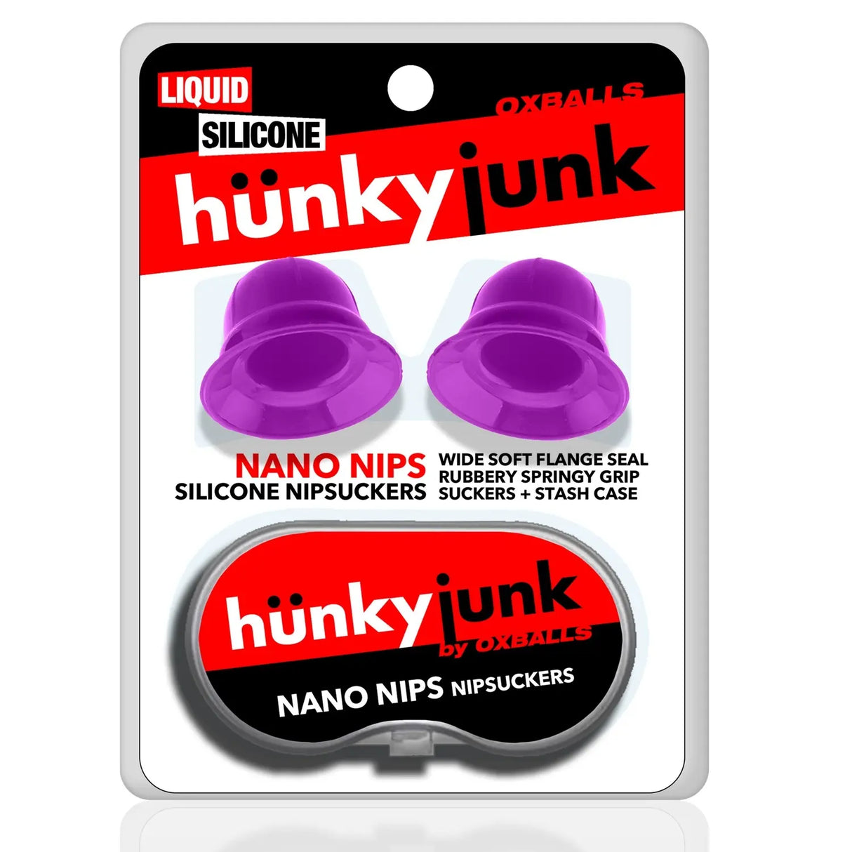 Oxballs Nano Nips - Purple