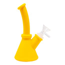 7" Silicone Beaker Bong Yellow