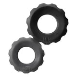 Oxballs Cog Set Cockrings - Black