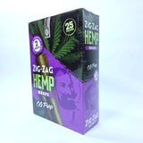 Zig Zag: Hemp Wraps (25pk/2pk - OG Purp)