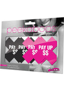 Pasties:Pay Up Black/Pink