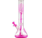 15" Tree of Life Bong - Pink