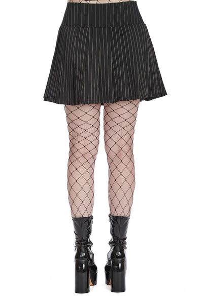 Black Core Skater Skirt XL-Black