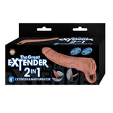 The Great Extender 2 in 1 - 8" Brown