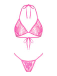 Rhinestone Heart 2pc Set