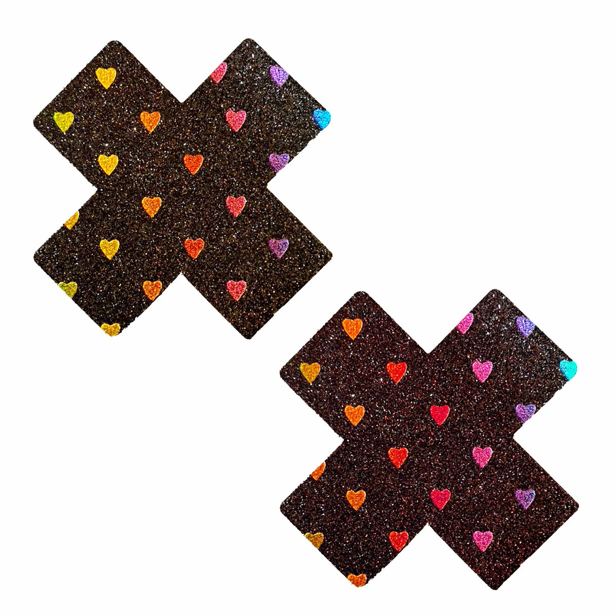 Pasties: Black Rainbow Sheep X