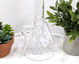 DiscoBox: Dual Recycler w/ Fixed Stem (Clear)