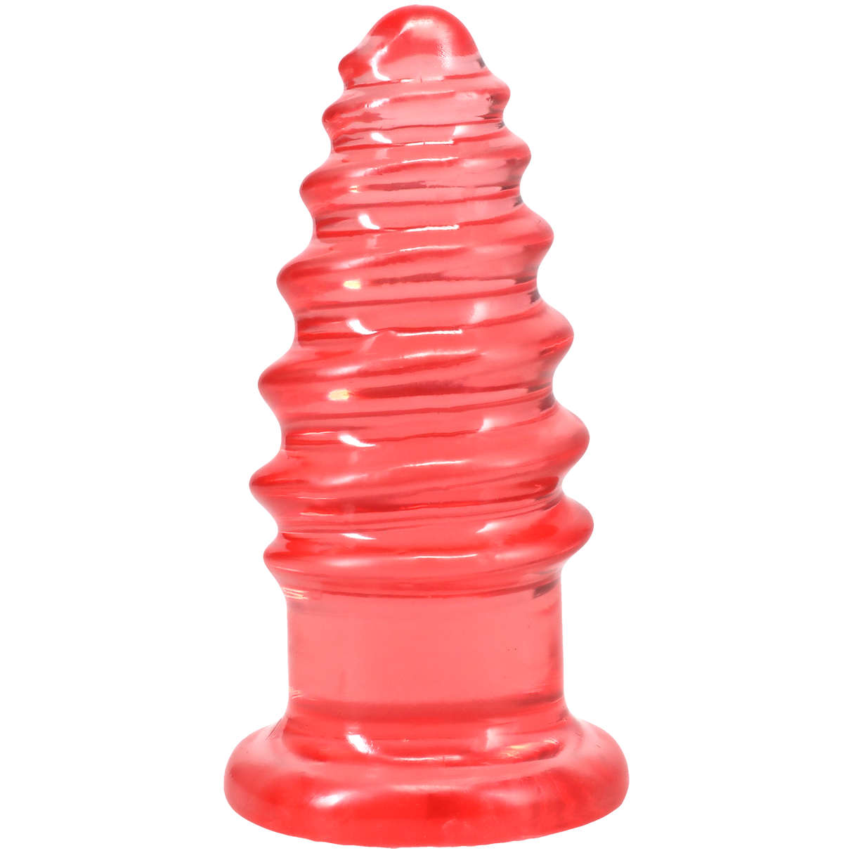Crystal Jellies Anal Twist 5" - Pink