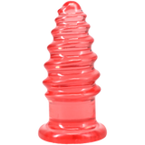 Crystal Jellies Anal Twist 5" - Pink