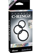 CRingz Silicone 3-Ring Stamina Set