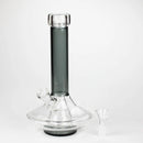 9" 14mm UFO Pyramid Bong Clear