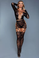 Midnight Stars Set Queen Size Black