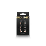 Bound Nipple Clamps: D1 Rose Gold
