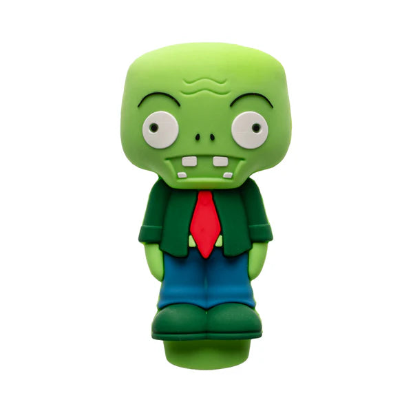 3" Silicone "Plant vs. Zombies" Pipe (Green)