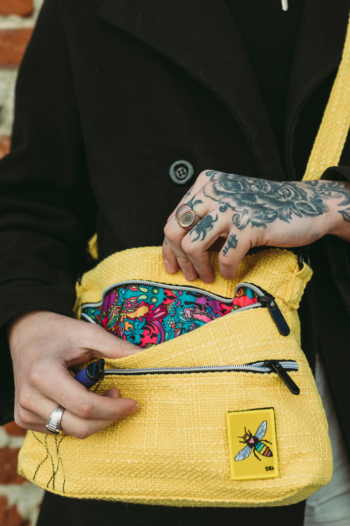 Dime Bags: "Ellie Paisley" Day Tripper (Sky Blue)