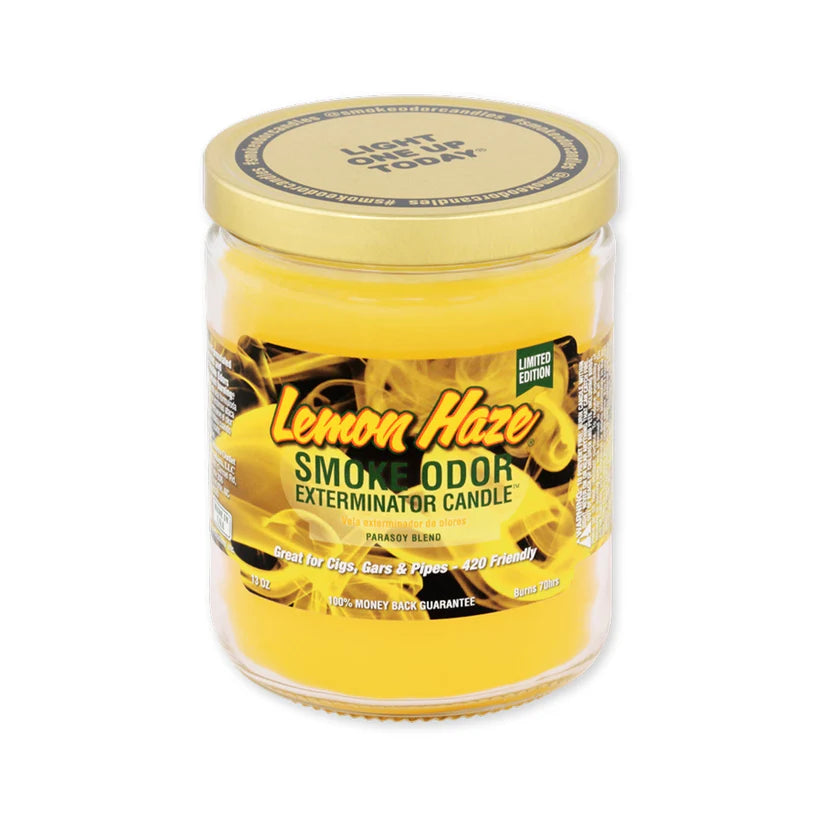 Smoke Odor: Exterminator Candle (13oz Lemon Haze)