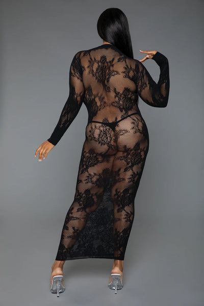 Innocent Touch Dress Queen Size Black