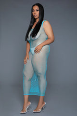 Unleash Me Dress Queen Size Turquoise