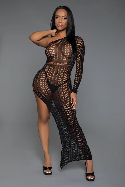 Reel Me In Dress One Size Black