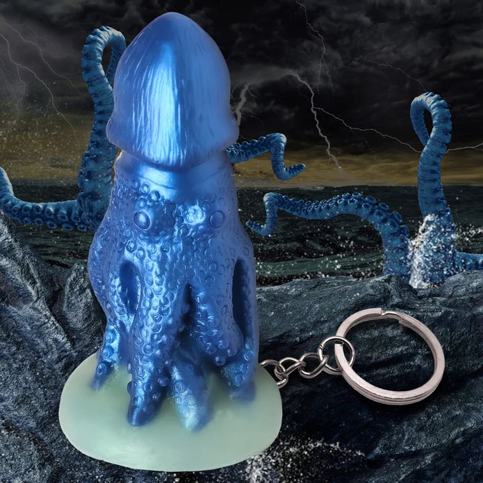 Creature Cocks Keychain - Cocktopus