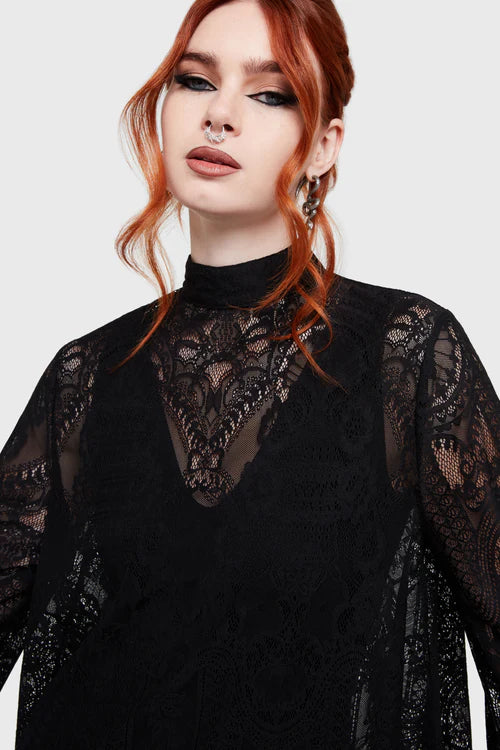 Waltz in Mourning Mini Dress