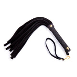 Mini Leather Flogger-Black