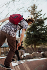 Dime Bags: "Mini Molly" Smell Proof (Oxblood)