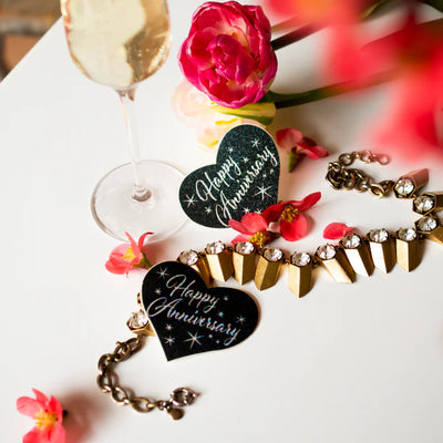 Pasties: Happy Anniversary Heart