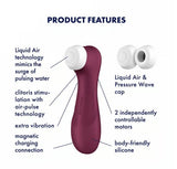 Satisfyer Pro 2 Gen 3-Wine Red