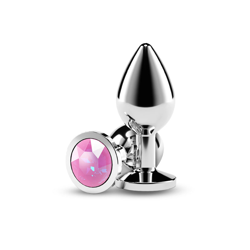 Rear Assets - Silver, Medium, Pink Gem