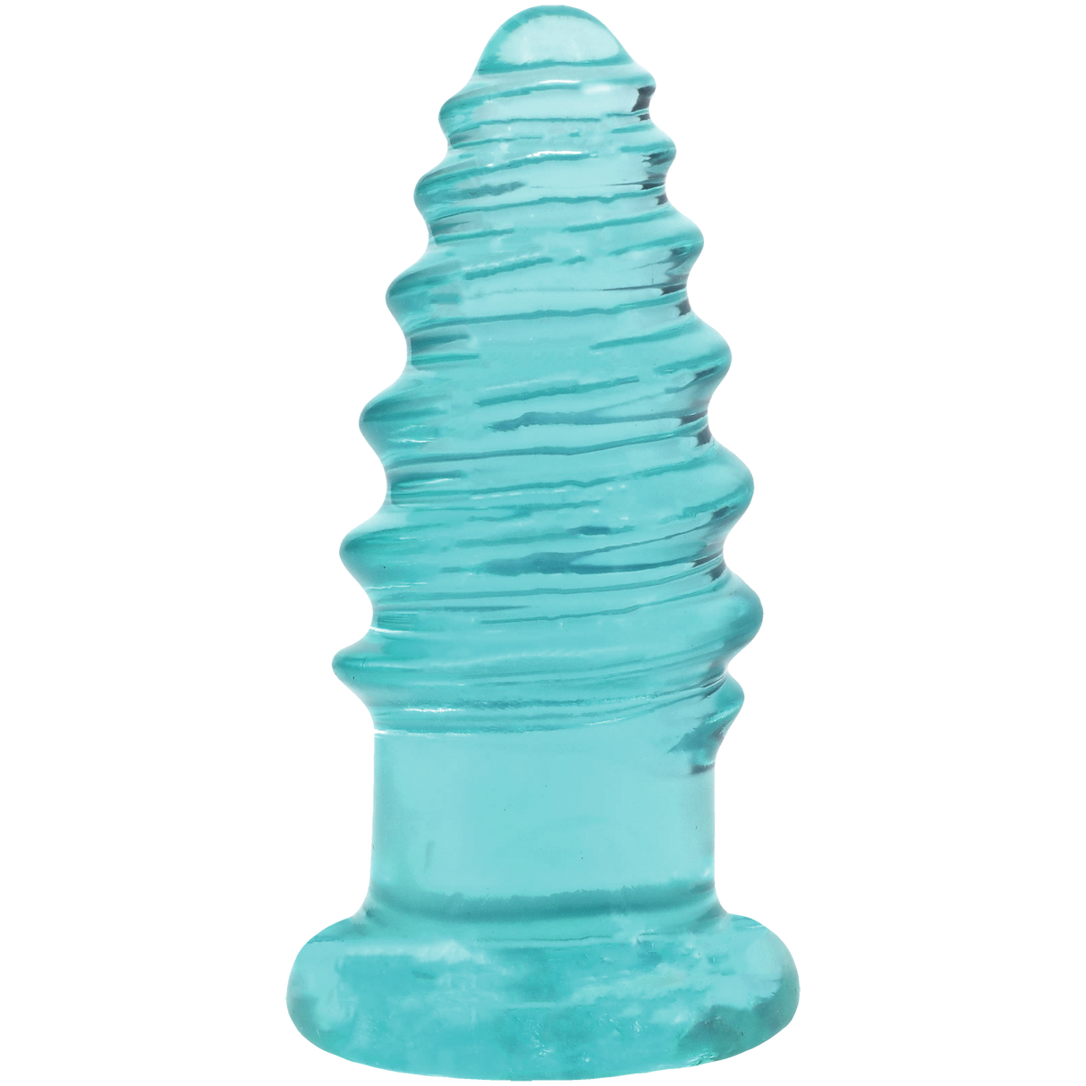 Crystal Jellies Anal Twist 5" - Teal