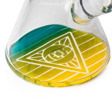 Red Eye Tek: 12" 7mm "Dusk Synth" (Yellow/Teal)