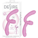 Desire 2 Piece Dual Vibrator - Lavender
