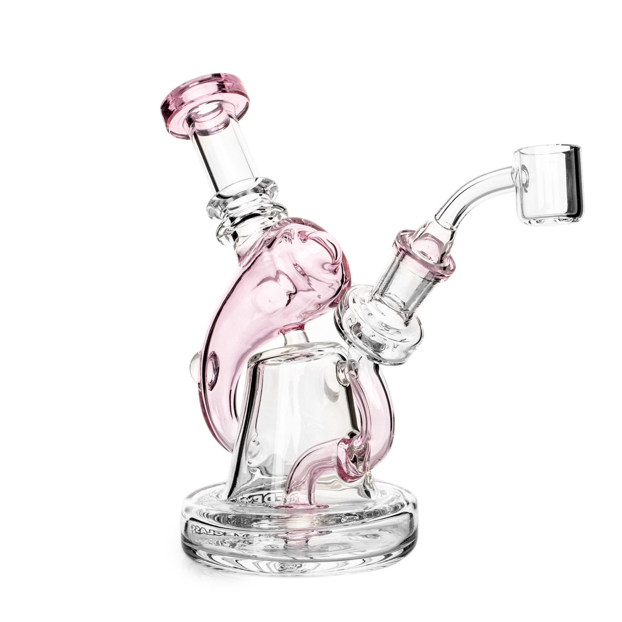 Bong: Red Eye Glass 6.75" Equalizer-PINK