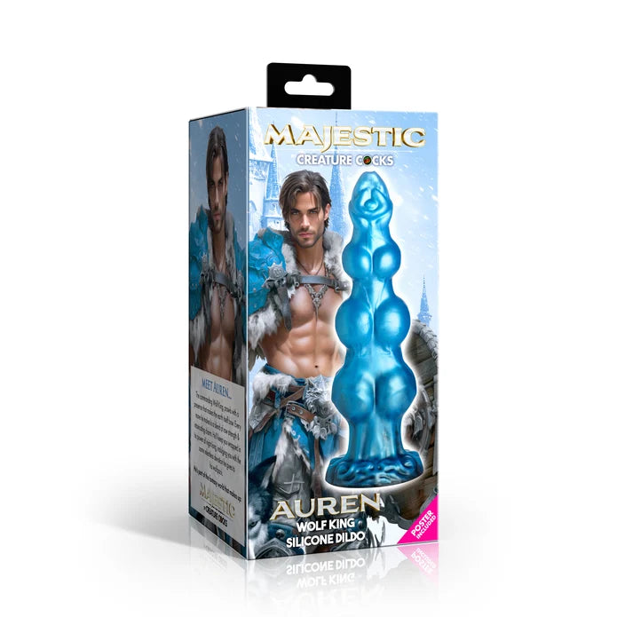 Creature Cocks Majestic Auren Wolf King Silicone Dildo