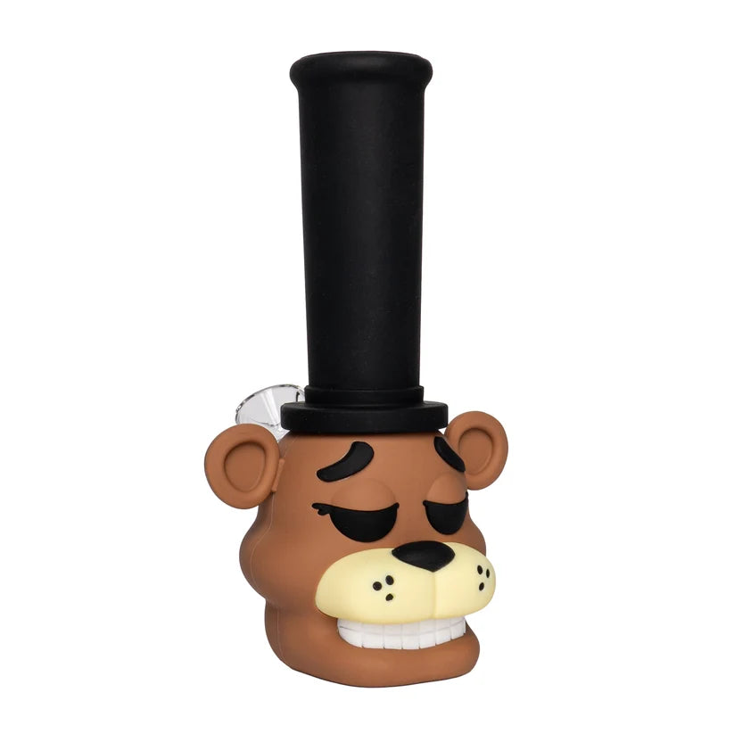 LIT: 7" Silicone Top Hat Bear