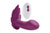 Cloud 9 Remote Control Panty Leaf-Plum