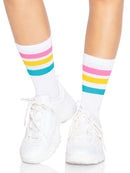 Pride Crew Socks One Size- PanSexual