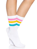 Pride Crew Socks One Size- PanSexual