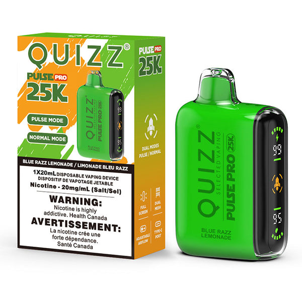 QUIZZ Pulse Pro 25K-Blue Razz Lemonade