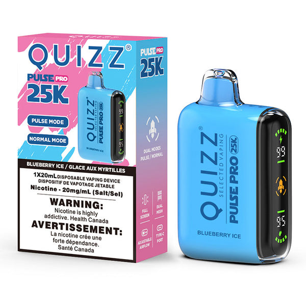 QUIZZ Pulse Pro 25K-Blueberry Ice