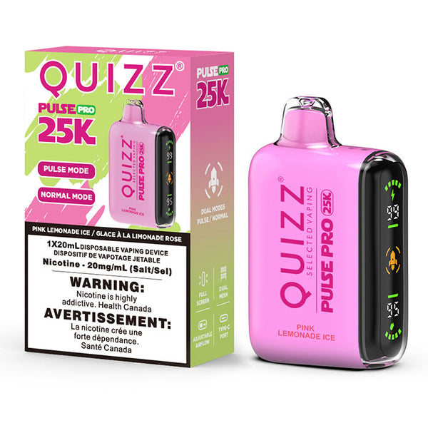 QUIZZ Pulse Pro 25K-Pink Lemonade