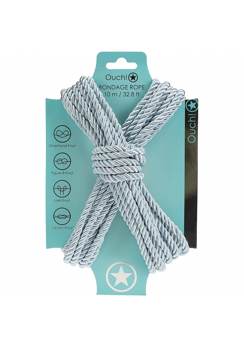 Ouch Bondage Rope 10m-Powder Blue