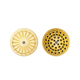 Ongrok: 5pc 3" Toothless Petal Grinder with Storage (Gold)