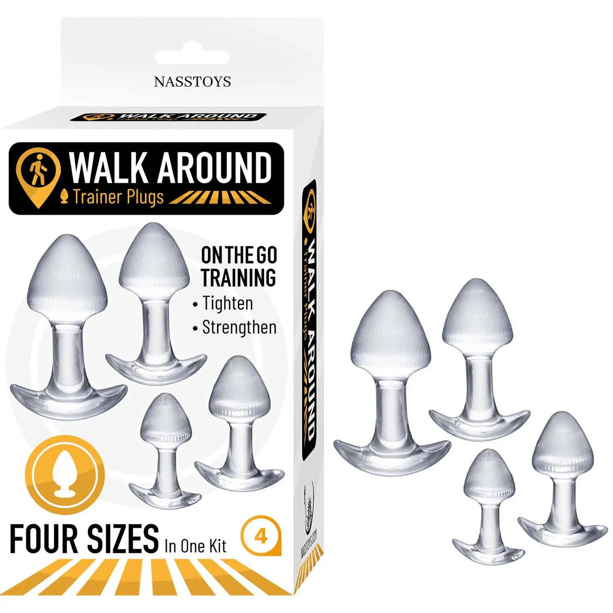 Walk Around Trainer Plug - Clear
