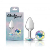 Cheeky Charms Plug Silver-Small Round