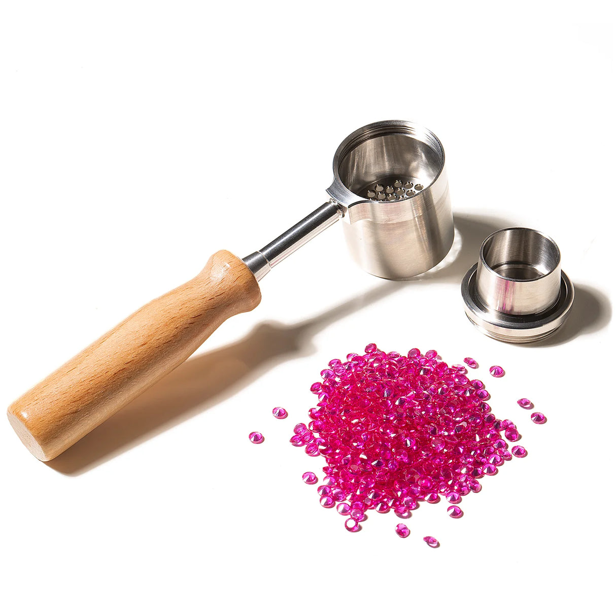 Crossing Tech: "WOHW" Titanium Wireless Heater (3mm Ruby Gems)