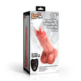Loadz 10" Thrusting, Vibrating, Squirting Dildo