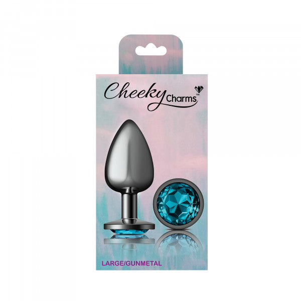 Cheeky Charms Plug Gunmetal-Large Round